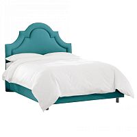 кровать двуспальная 160х200 бирюзовая kennedy peacock в Орле