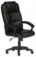 компьютерное кресло tetchair бергамо (крестовина пластик, обивка кож/зам) для руководителя в Орле