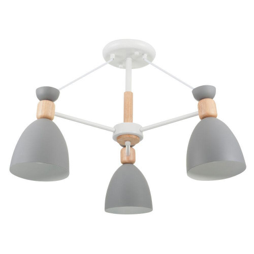 потолочная люстра freya delia fr5033cl-03w серая в Орле