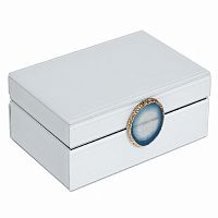 шкатулка для украшений белая 20x7,5x14 см в Орле