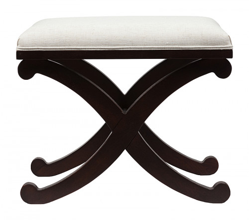 табурет x-leg stool белый лен в Орле