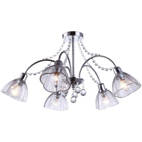 потолочная люстра arte lamp silenzio a9559pl-5cc хром в Орле