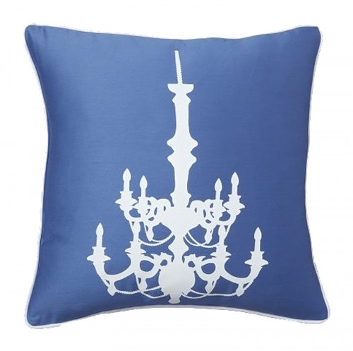 подушка с рисунком канделябра chandelier diamond-blue в Орле
