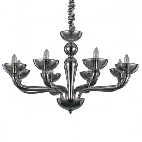 подвесная люстра ideal lux casanova sp8 fume в Орле