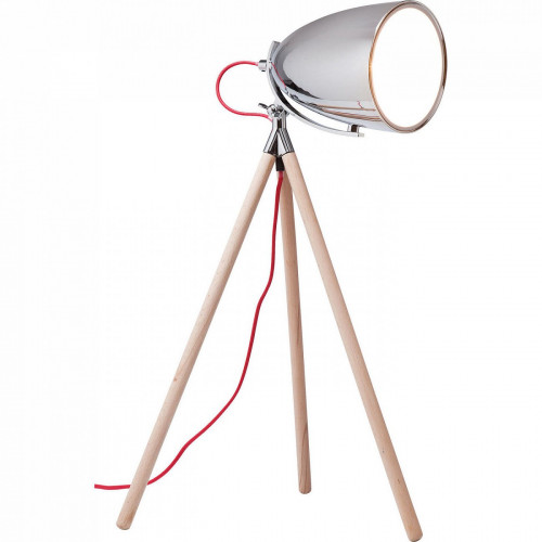 лампа настольная chromatic tripod на деревянном штативе в Орле