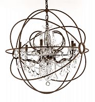 люстра foucault's orb crystal d75 антик (темная) коричневая в Орле