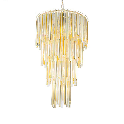 люстра gigi 13 gold от delight collection прозрачная/золото в Орле
