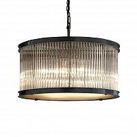 люстра essex crystal 68 черное основание, прозрачное стекло черное основание, прозрачное стекло в Орле