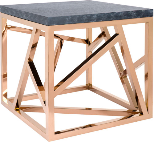 стол журнальный geometric графит, золото коричневый в Орле