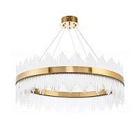 люстра stripglass 65 латунь, прозрачное стекло в Орле