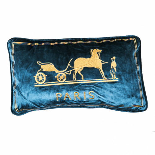 декоративная подушка old paris синий в Орле