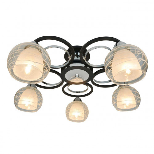 потолочная люстра arte lamp ginevra a1604pl-5bk в Орле