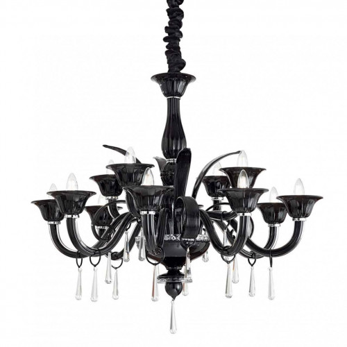 подвесная люстра ideal lux renoir sp12 nero в Орле