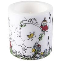 свеча большая moomin счастливое семейство, 8 см в Орле