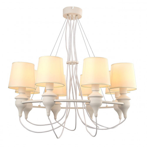 подвесная люстра arte lamp sergio a3326lm-8wh в Орле