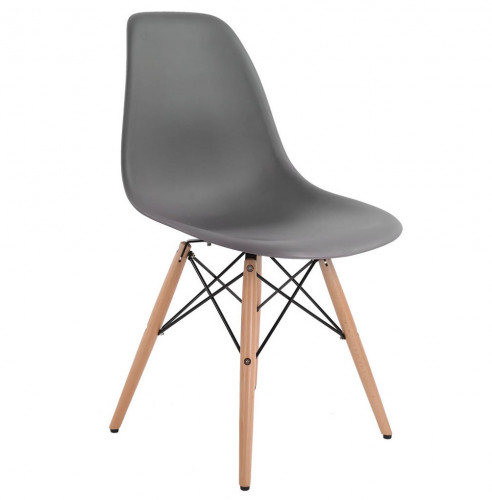 стул деревянный pc-015 серый (eames style) в Орле