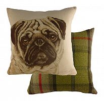 подушка с принтом waggydogs pug в Орле