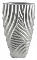 ваза с объемным рельефом 52 см frost pattern серебро в Орле