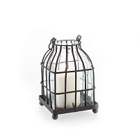 подсвечник-фонарь металлический со стеклом bird in cage i, 15 см в Орле