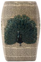 керамический столик-табурет garden stool с павлином в Орле