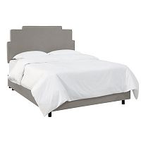 кровать двуспальная 160х200 серая paxton gray linen в Орле