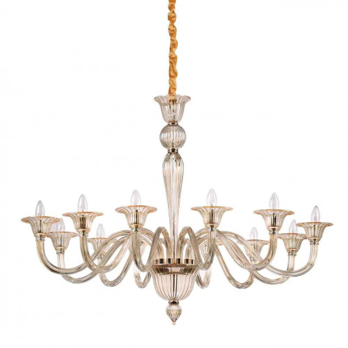 подвесная люстра ideal lux brigitta sp12 ambra в Орле