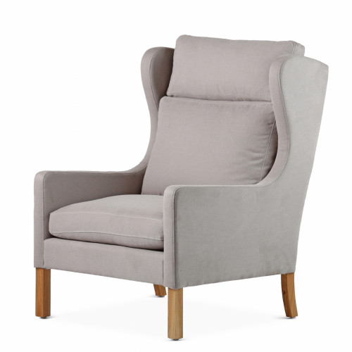 кресло wingback серый в Орле