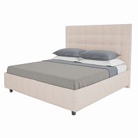 кровать большая 200х200 royal black светло-бежевая в Орле