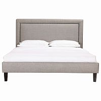 кровать двуспальная 160х200 серая laval upholstered в Орле