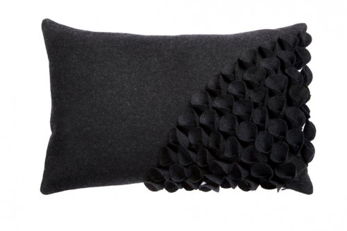 подушка с объемным узором alicia dark gray в Орле