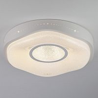 потолочный светодиодный светильник eurosvet shine 40011/1 led белый в Орле