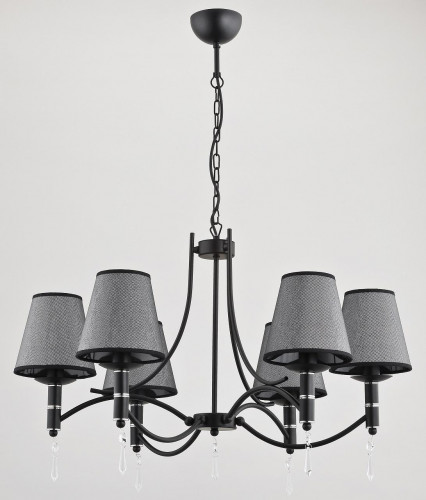 подвесная люстра alfa abil black silver 22966 в Орле