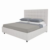 кровать подростковая с мягкой спинкой 140х200 бежевая royal black в Орле