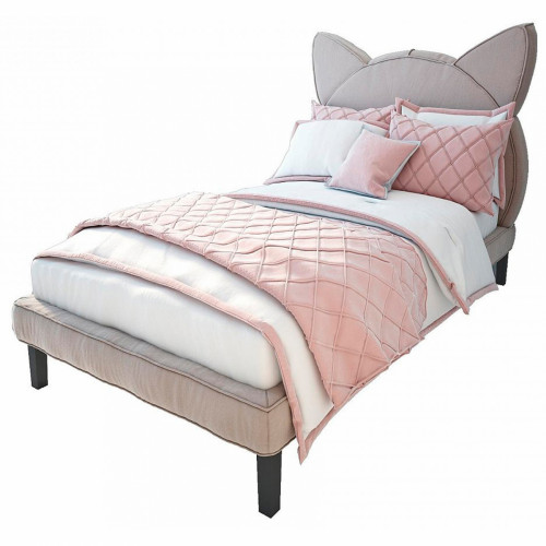 кровать двуспальная 160х200 бежевая kitty в Орле