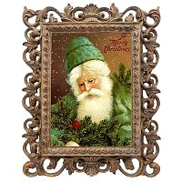 репродукция старинной рождественской гравюры a marry christmas в Орле