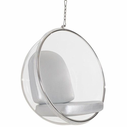 кресло eero aarnio style bubble chair серое в Орле