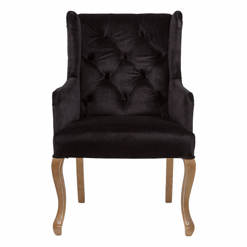 кресло с ушами черное ashby chair в Орле