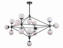 люстра modo 15 black+white черная, белые плафоны в Орле