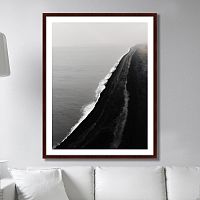 картина: black sand beach, iceland в Орле