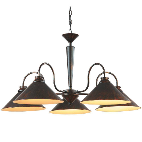 подвесная люстра arte lamp cone a9330lm-5br в Орле