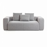 диван blok sofa 2 светло-серый от la forma (ex julia grup) в Орле