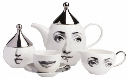 чайный сервиз пьеро форназетти faces silver в Орле