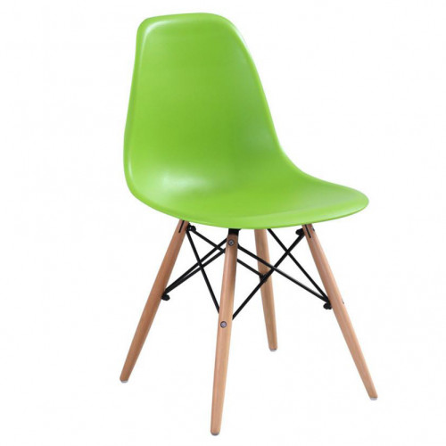 стул деревянный pc-015 зеленый (eames style) в Орле