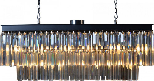 люстра odeon l110 black&glass чёрная, прозрачная в Орле