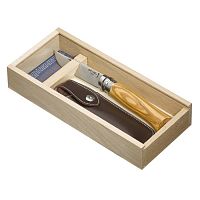 нож stainless steel с ручкой из оливы 8,5 см в Орле