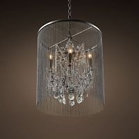 люстра vaille от delight collection никель в Орле