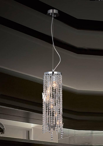 подвесной светильник crystal lux bloom sp chrome в Орле