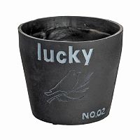цветочный горшок lucky чёрный в Орле
